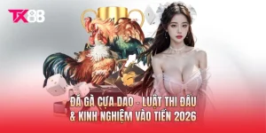 Đá Gà Cựa Dao - Luật Thi Đấu & Kinh Nghiệm Vào Tiền 2026