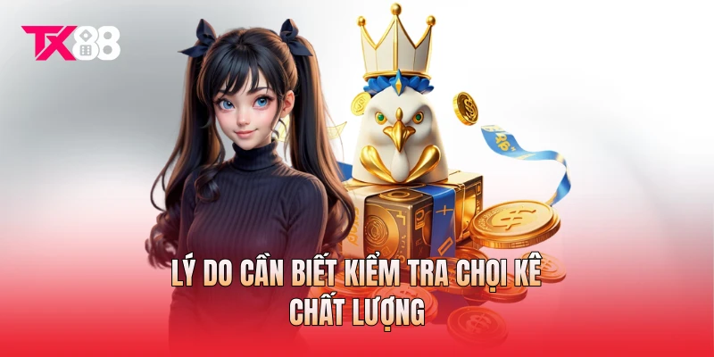 Lý do cần biết kiểm tra chọi kê chất lượng